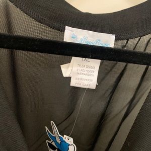 see thru tunic length top